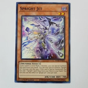 Spright Jet - POTE-EN004 - Super Rare - NM - 1st ed - Yugioh - Picture 1 of 2