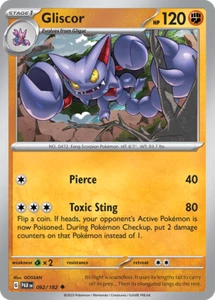 Gliscor  92/182 Pokémon TCG Paradox Rift - Picture 1 of 1