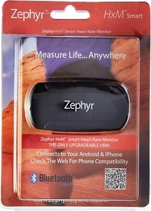 Zephyr HxM BT - RECHARGEABLE Heart Rate Speed & Distance Monitor Bluetooth - Picture 1 of 3