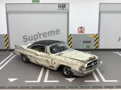 1960 Chrysler 300 F Rusty Weathered Custom 1/64 Diecast Barn Find Rusted Car M2 - Image 1 of 4