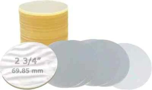 Cerchio in plastica Mylars per distintivo un mini 2,25" (2 3/8") spilla distintivi bottoni rotondi - Foto 1 di 3