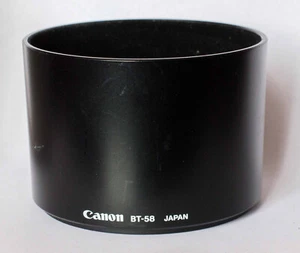 Canon BT-58 bayonet fit hood for FD telephoto lenses with 58mm filter threads. - Picture 1 of 2
