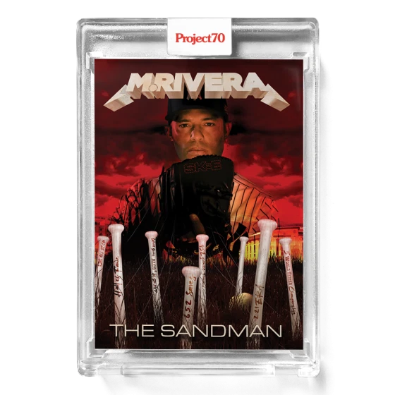 2021 TOPPS PROJECT70 #851 Mariano Rivera By DJ Skee - Image 1 of 1