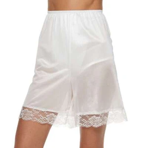 NEW Women's Lunaire white & nude set nwt Culotte Half Slip sz sm - Picture 1 of 1