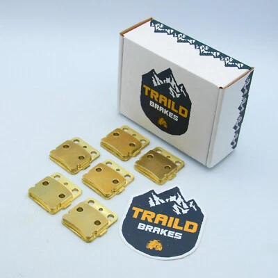 Juego de pastillas de freno de latón Honda Sportrax TRX 400EX/400X/300EX/300X 1993-2014 Foto 1 de 2