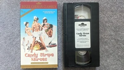 Candy Stripe Nurses 1974 VHS Roger Corman Classics Cult Exploitation Sex Comedy - Image 1 of 2