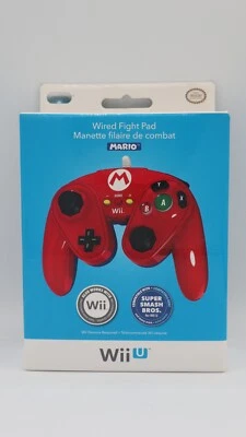 Wii U Mario Fight Pad con cable *NUEVO* Foto 1 de 4