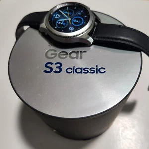 Samsung Galaxy Gear S3 Classic 46mm Stainless Steel Case - Photo 1 sur 20