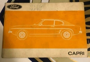 Ford Capri Verwendung Wartung - Bild 1 von 1