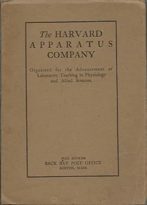 Catalogo Strumenti Scientifici Harvard Company 1913 - Imagen 1 de 1