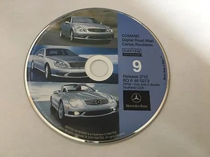 03 04 MERCEDES CLK55 CLK320 CLK430 NAVIGATION CD 9 AL FL GA SC NC  © 2010 UPDATE - Picture 1 of 3
