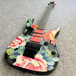 Hermosa guitarra eléctrica Lotus, hermosa combinación de colores, entrega rápida - Imagen 1 de 10