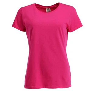 Gildan Women Cotton Crew Neck T Shirt - Picture 1 of 14