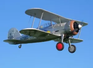 Remote Control Airplane EPO 1100m Rc Plane Biplane Fighter PNF 1:10 powerful Mot - Picture 1 of 6