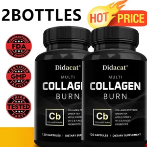 Multi Collagen Supplements-Supports smooth skin and hair growth 2bottles - Picture 1 of 9