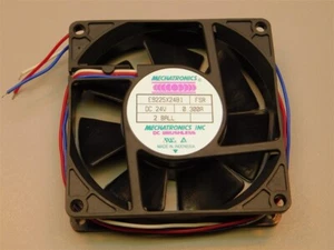 Mechatronics E9225X24B1-FSR 24V .30A 4000RPM 60CFM 92x92x25mm 2B.Bearing Box Fan - Picture 1 of 1