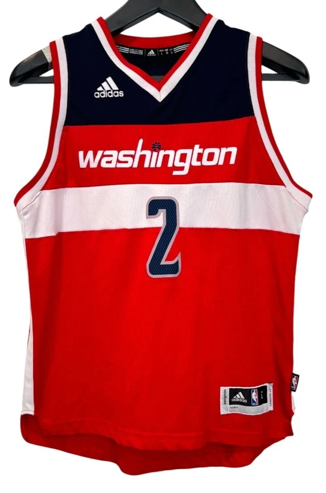 Adidas Official NBA Washington Bullets Kids Jersey Large #2 Wall - Image 1 of 3