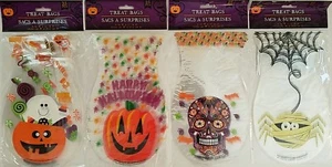 Halloween Leckerlibeutel & Krawatten 6”x10”, 25 Beutel/Packung, Auswahl: Motiv - Bild 1 von 5