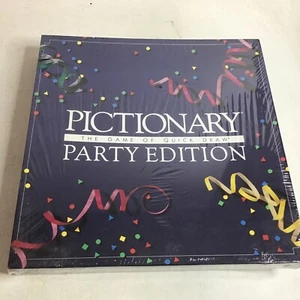 Pictionary Party Edition The Game of Quick Draw 1989 New Sealed - Picture 1 of 2