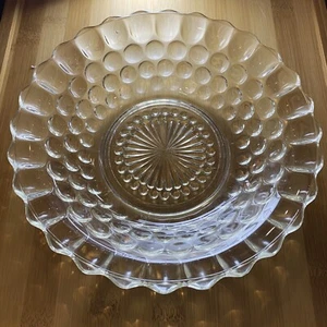 ?Depression Glass Anchor Hocking Scalloped Bubble Pattern Soup/Dessert Bowl - Picture 1 of 10