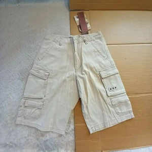 Iron Co BOYS 16 (Actual 29x11.5) Khaki Cargo Pants 100% Cotton --NWT - Picture 1 of 7
