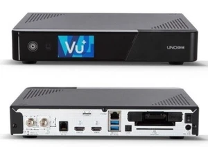 VU+ Uno 4K SE 1x DVB-S2 FBC Twin Tuner E2 Linux Receiver UHD 2160p - Afbeelding 1 van 1