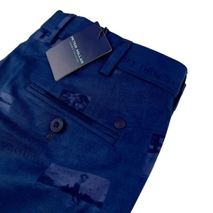 Peter Millar Crown Surge Course Play Journal Performance Shorts Novelty Sz 44 - Picture 1 of 11