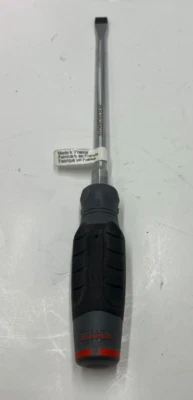 PROTO Slotted Keystone Round Bar Screwdriver - 3/8" X 8" JKB3808RPF - Image 1 of 4