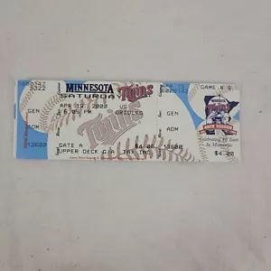 Cal Ripken Jr 3000th Hit Game Ticket unbenutzt 15. April 2000 - Bild 1 von 4
