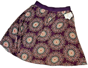 LuLaRoe 2XL Lola Skirt - Mandala Hippie Boho, NEW NWT - Picture 1 of 5