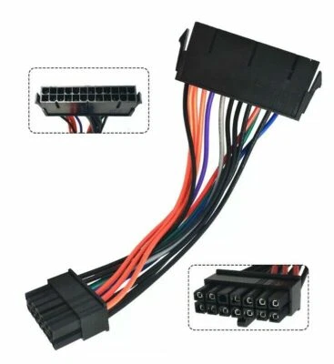 24 Pin to 14 Pin ATX PSU Motherboard Power Supply Cable Adapter Lenovo IBM DELLL - Image 1 of 4