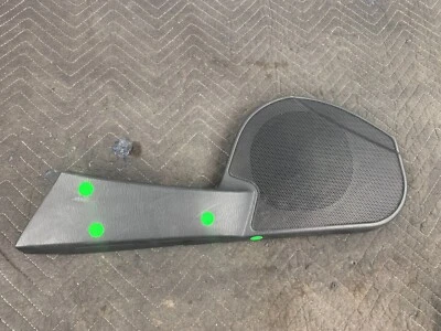 Cubierta de altavoz de puerta L/H para conductor fabricante original Mazda Miata 1999-2000 negra nueva en caja 99-00 *leer* Foto 1 de 4