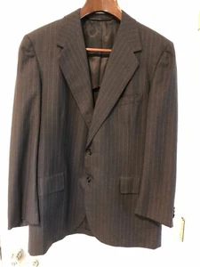 Oxxford Clothes Men’s Sport Coat Jacket Pinstripe Size 42 EUC - Picture 1 of 8
