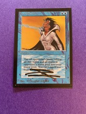 MTG Magic Drain Power Signed Artist Proof x1 Beta Douglas Shuler