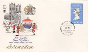 (98785) Guernsey Stuart Coronation FDC 1978 - Picture 1 of 1