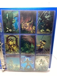 Conan II All Chromium Collector Cards by Comic Images 62 Card Lot - Picture 1 of 11