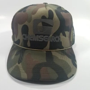 Hat Trucker Mesh Cobra ChemSearch Double Snap Back One Size Cap - Picture 1 of 9