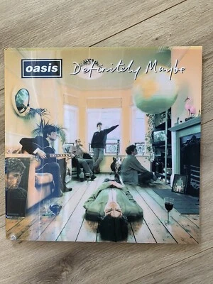 Oasis Definitely Maybe Limited 3D Cover Tri-Colour 2xLP Album 30th Anniversary - Image 1 of 4