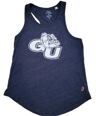 Gonzaga Bulldogs Blue Sleeveless Tank Top Shirt Women Small Zags Basketball NCAA - Image 1 of 4
