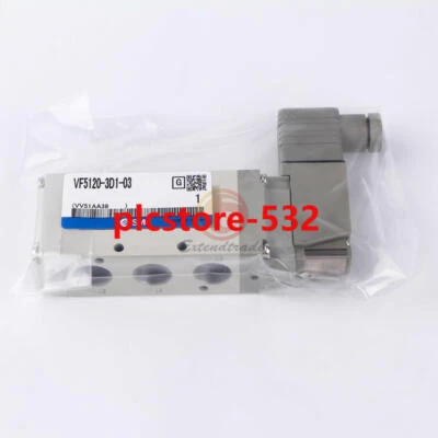 New SMC VF5120-3D1-03 5/2 Pneumatic Solenoid Valve VF5000 Series #DW - Image 1 of 4