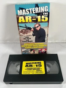 Mastering the AR-15 by Jim Clark and Lenny Magill, 1997 VHS - Imagen 1 de 7