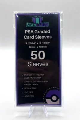 Tarjetas PSA / Cartas CGC CardSaver1 / Sleeves 50x - Fundas protectoras - Pokemon, Yugioh