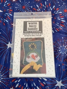 Sisters & Best Friends  WARM FUZZY: Izzy. Cross Stitch Chart,charm/scarf only. - Picture 1 of 2