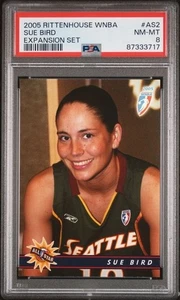 2005 Rittenhouse WNBA Expansion Set #AS2 Sue Bird /333 PSA 8 (Only one PSA 9) - Picture 1 of 2