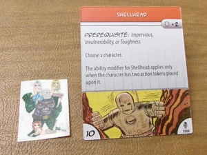 =HeroClix MARVEL ARMOR WARS Shellhead F008 = - Imagen 1 de 1