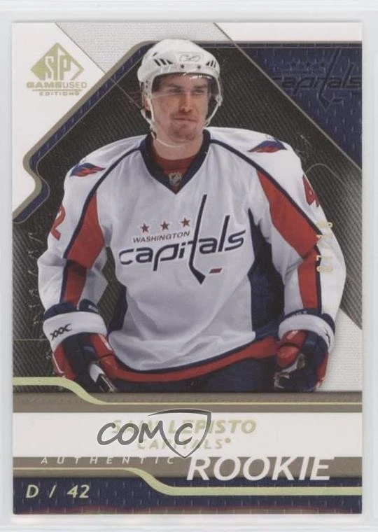2008-09 SP Game Used Edition Gold Spectrum /10 Sami Lepisto #152 Rookie RC - Image 1 of 2