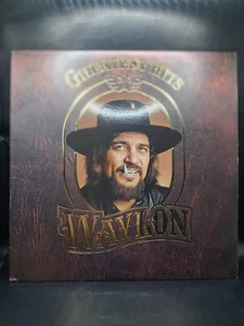 WAYLON JENNINGS GREATEST HITS RCA 1979 AHL1-3378 Gold Embossed Vinyl Lp VG - Picture 1 of 8