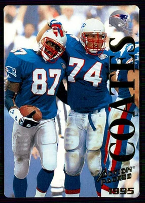 1995 Action Packed - Ben Coates #4 - Image 1 of 2