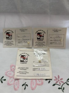 3 Pearls at 6.75 mm round saltwater pearl from Kobe Pearl & Gem Company Cream - Picture 1 of 1