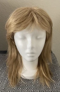 Eva Gabor Hair Trix Long Blond Wig Layered W/Bangs Artelle Kanekalon - Picture 1 of 11